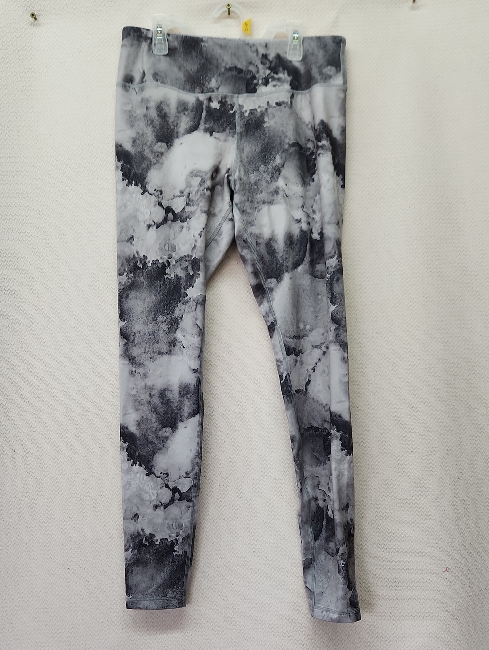 Energy Zone Gray Marble Print Leggings